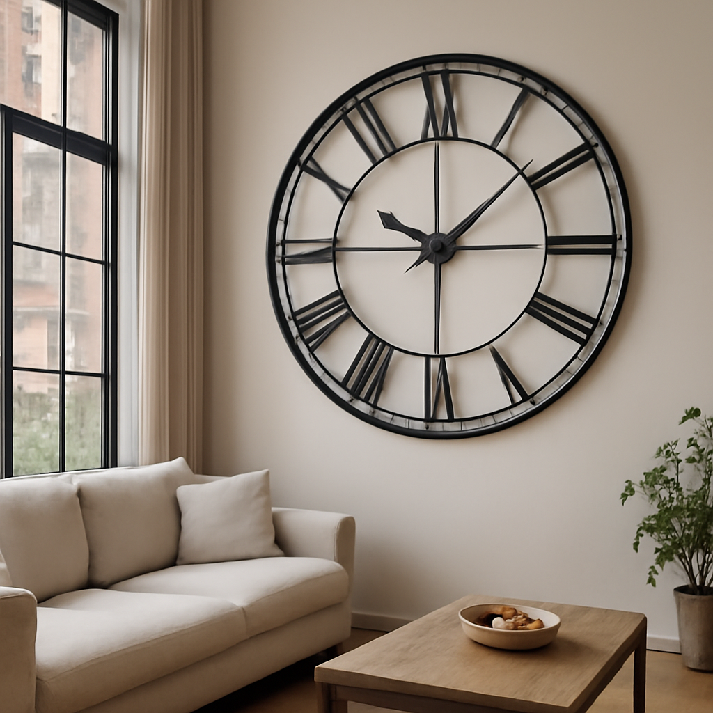 grote wandklok 100 cm