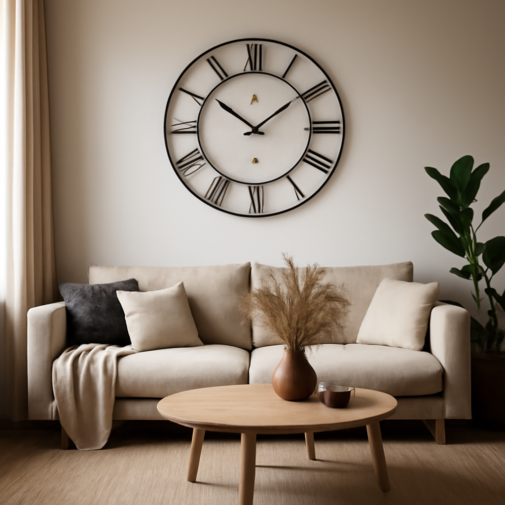 klok woonkamer