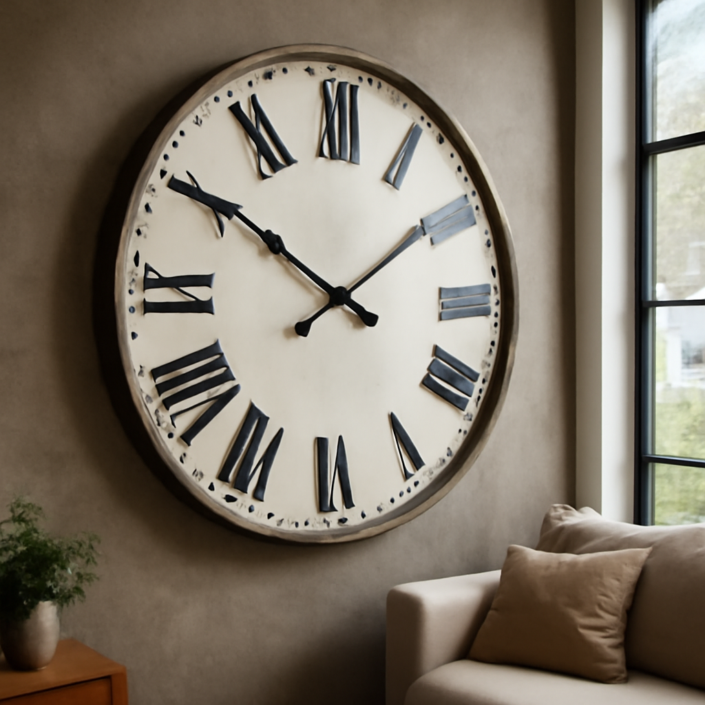 wandklok groot